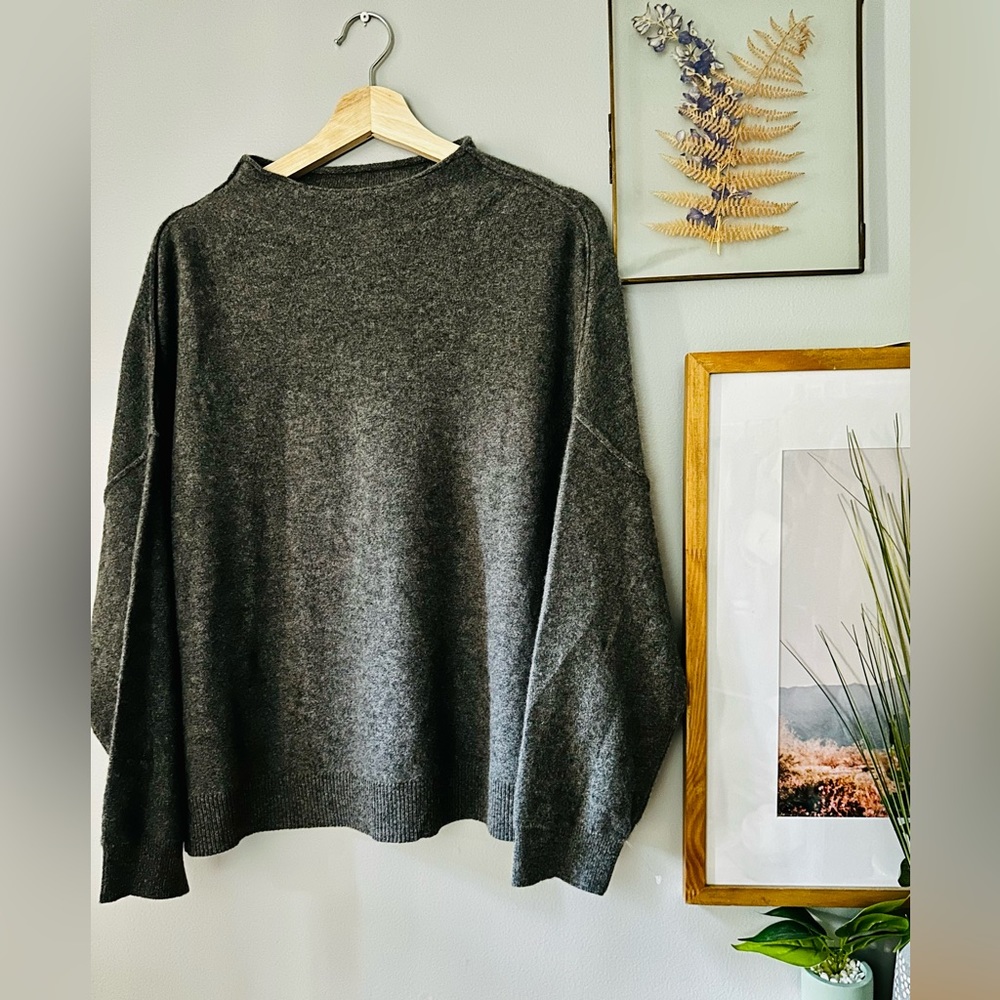 Pilcro (Anthropologie) 100% Cashmere Gray Sweater